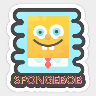 Cartoon CharacterSpongebob Sticker